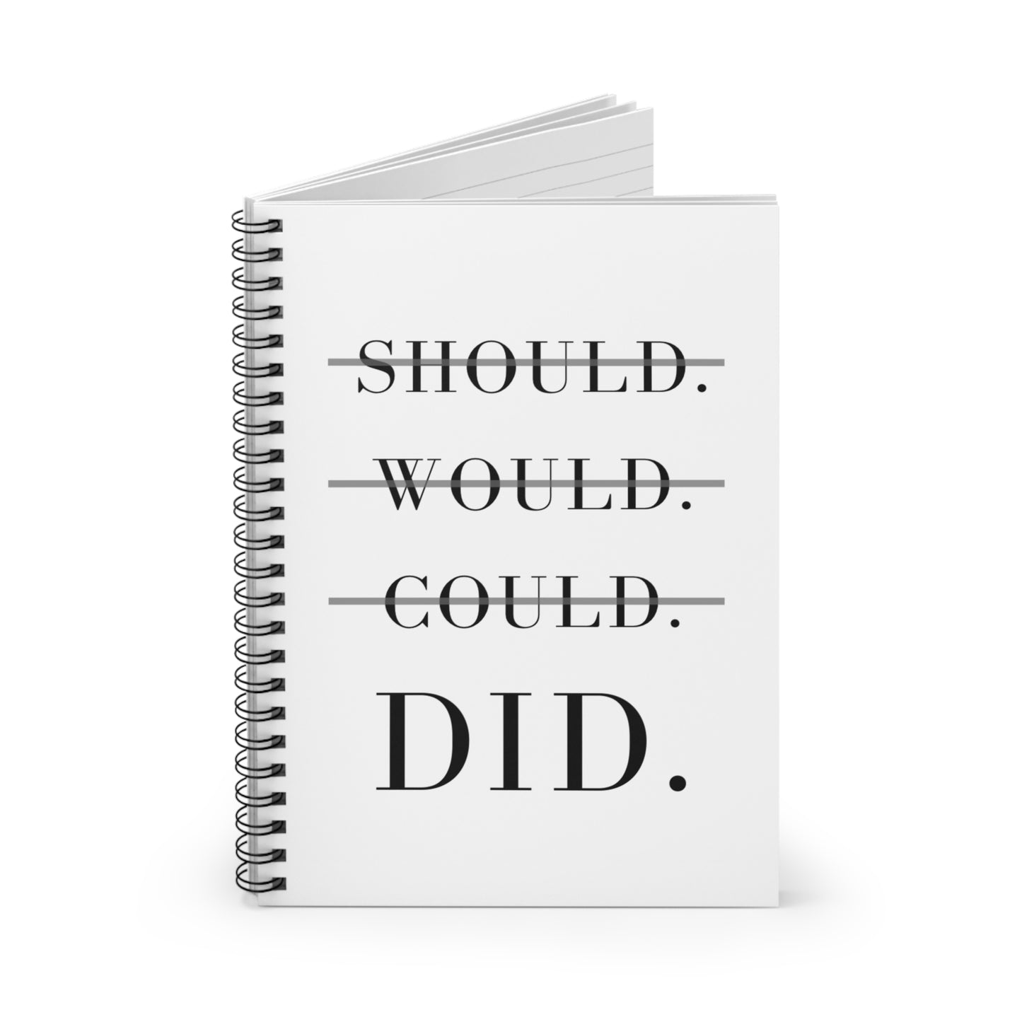 Inspirational Spiral Notebook
