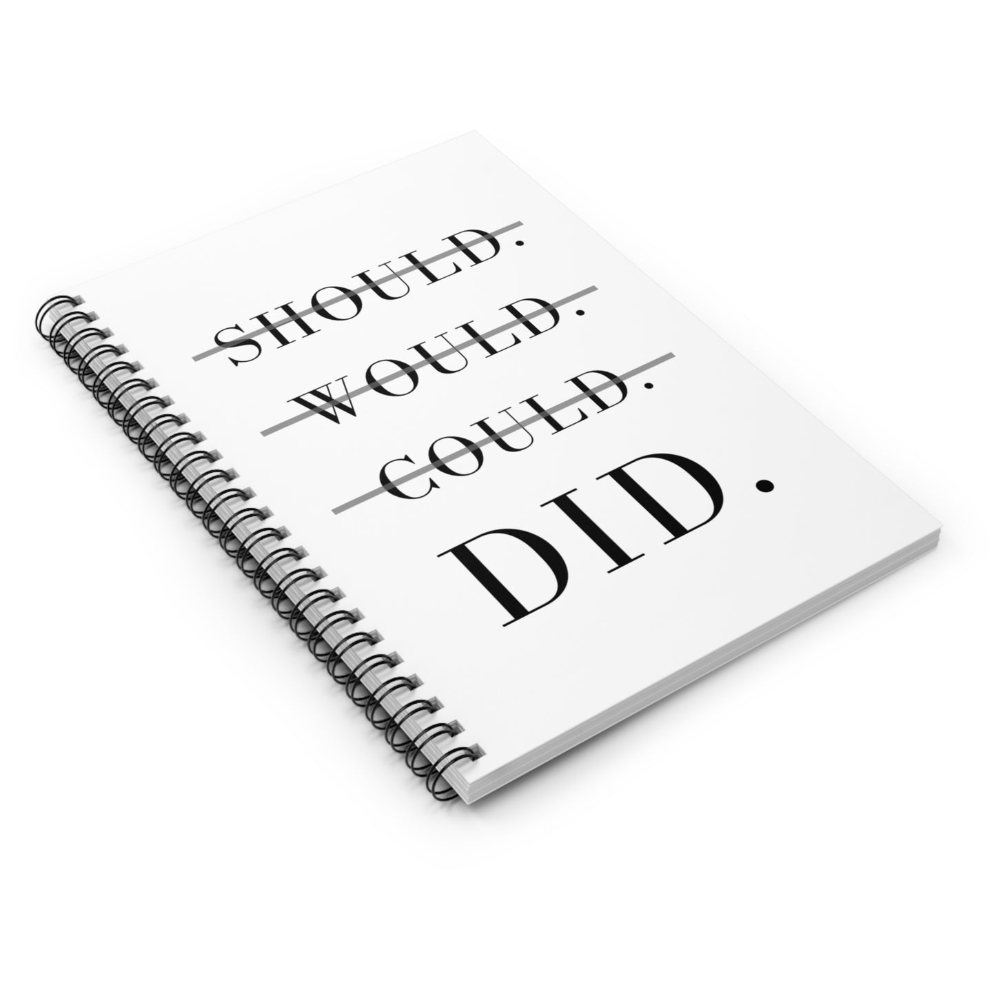Inspirational Spiral Notebook