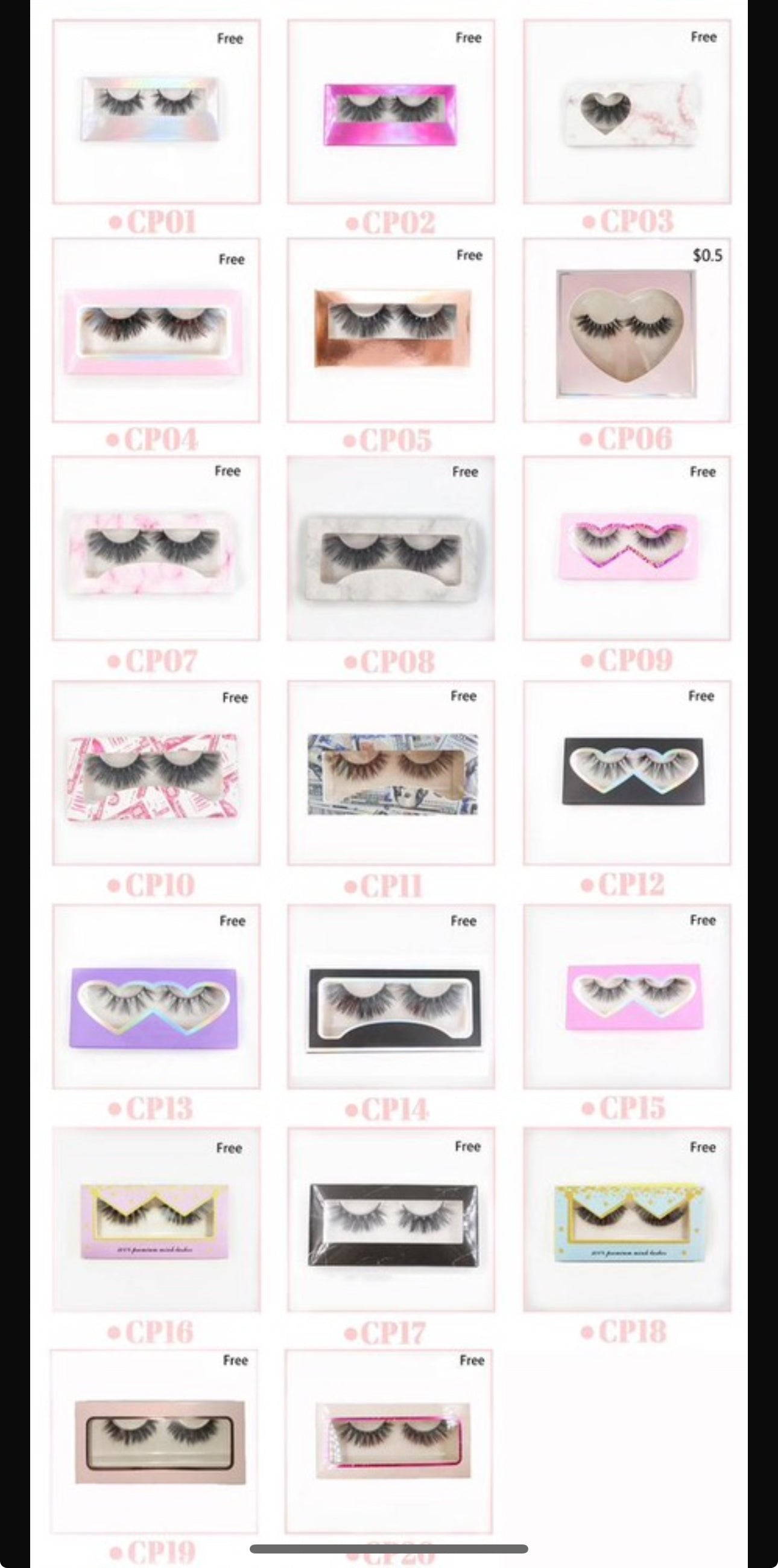 WHOLESALE LASHES